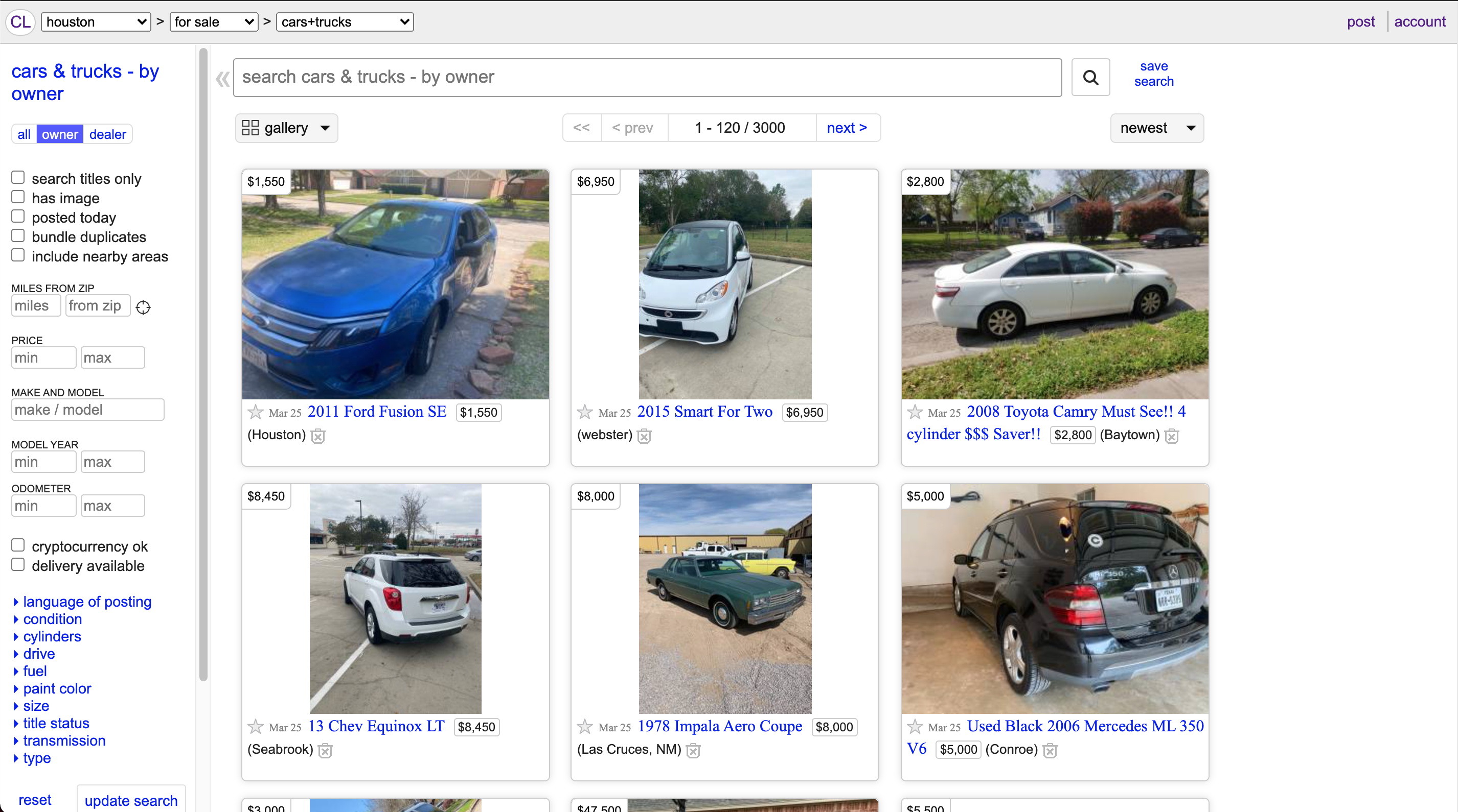 craigslist oregon cars by dealer